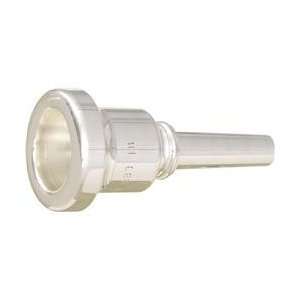   Trombone Mouthpiece in Silver (Bb1 With Small Shank) Musical