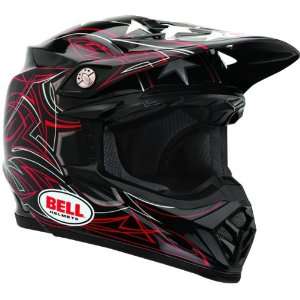 Bell Stunt Mens Moto 9 Winter Sport Snowmobile Helmet   Black / Small