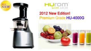   Hurom HU 4000G Slow Juicer Extractor Fruit Vegetable Citrus  