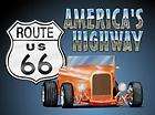 Route 66 Americas Highway Hot Rod Car
