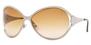 New Versace MOD 2098 1221/2L Silver Frames Sunglasses ★  