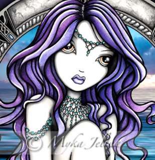 Water Nymph PRINT Gothic Fairy Myka Jelina FAERIE Thea  