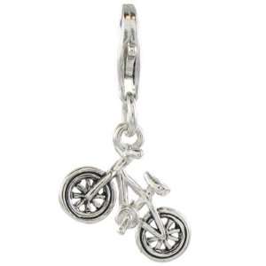 Oscaro Charms 925 sterling Silver charms Bicycle for Thomas Sabo style 