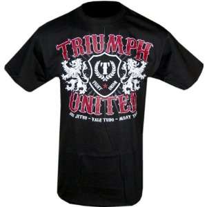  Triumph United Crest Black T Shirt (SizeM) Sports 