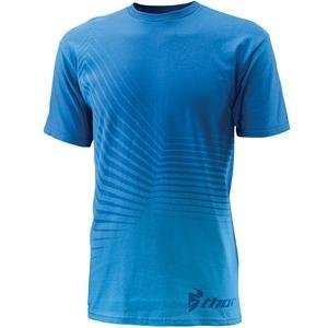  Thor Motocross Nova T Shirt   Medium/Royal Blue 