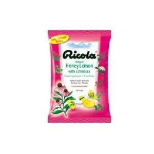 Ricola Cough Suppressant Throat Drop Bag Honey Lemon Echinacea 24X24S