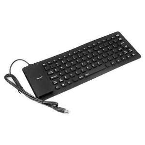  Foldable USB Keyboard, Black