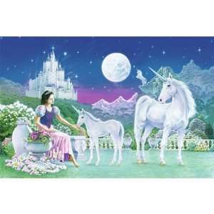  (46x69) Robin Koni Unicorn Princess Mini Mural Huge Poster 