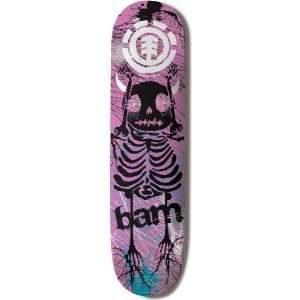  Element Bam Chiller 7.75 Inch Featherlight Skateboard Deck 