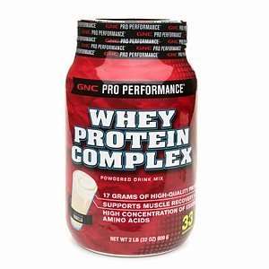  GNC Pro Performance Whey Protein Complex, Vanilla, 2 lb 