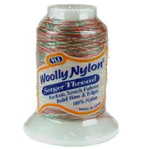  Wooley Nylon Varigated Mauve/Teal/White