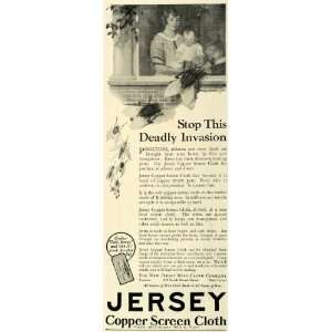  1926 Ad Jersey Copper Window Screen Home Improvement 