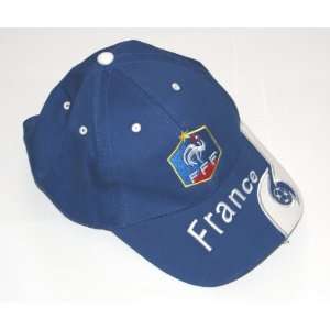  World Cup Soccer Team France ADULT Home SOCCER CAP / SOCCER 